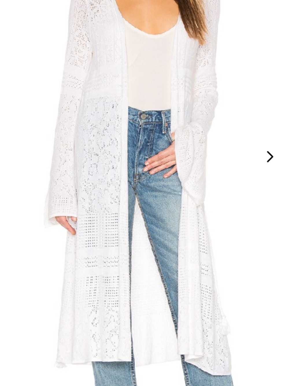 Lovers and Friends DARINE CROCHET CARDIGAN M NWT